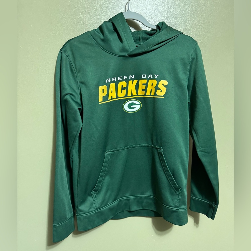 Green Bay Packers NFL Apparel Hoodie, Size L